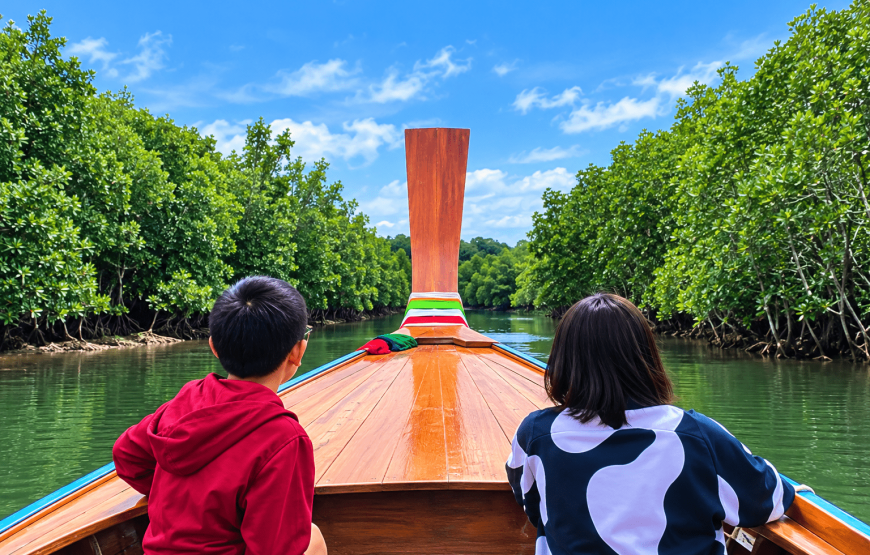 Longtail Boat or Kayak – 2 Hours | Local Style