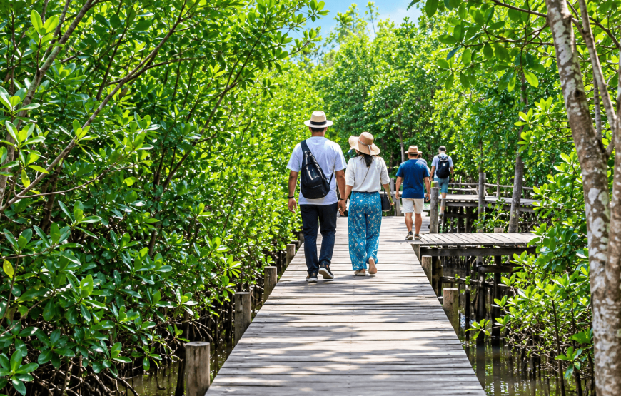 Thung Yipeng Mangrove Forest, Koh Lanta Old Town & Goat Feeding | Local Style