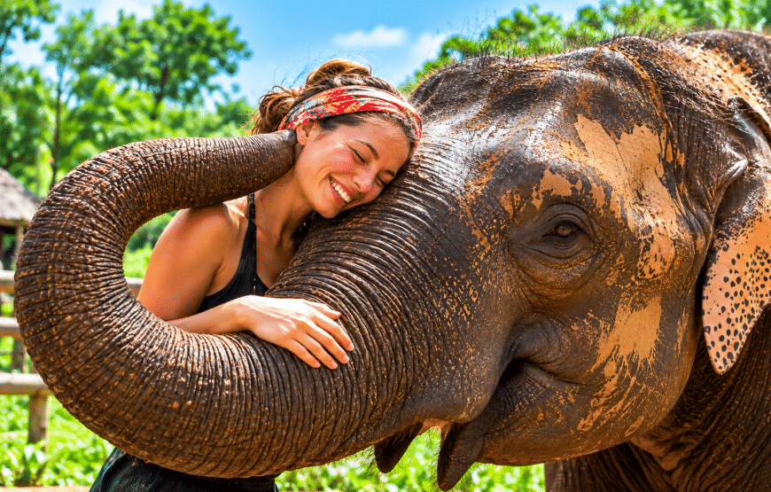 Elephant Experience & National Park 4 Hours | South Lanta Waterfall Safari