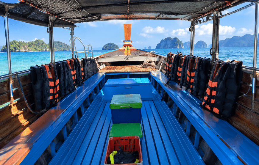 4 Islands & Koh Kradan One Day Snorkeling Trip by Longtail Boat from Koh Lanta | The Longtail Charter and Tours