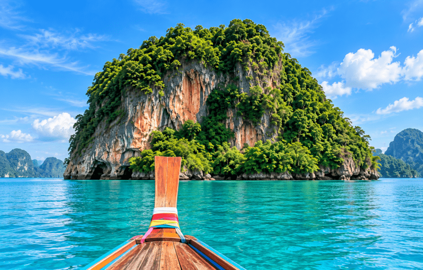 Koh Phee + Talabeng + Bubu Island + Mangrove  By Longtail Boat & Kayaking | Rainbow Lanta Travel & Tour
