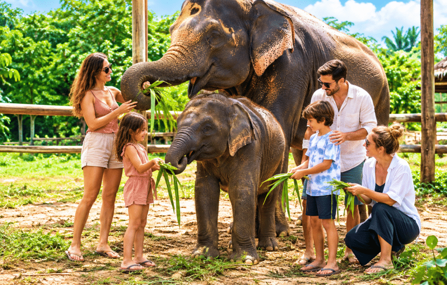 Elephant Experience & National Park 4 Hours | South Lanta Waterfall Safari