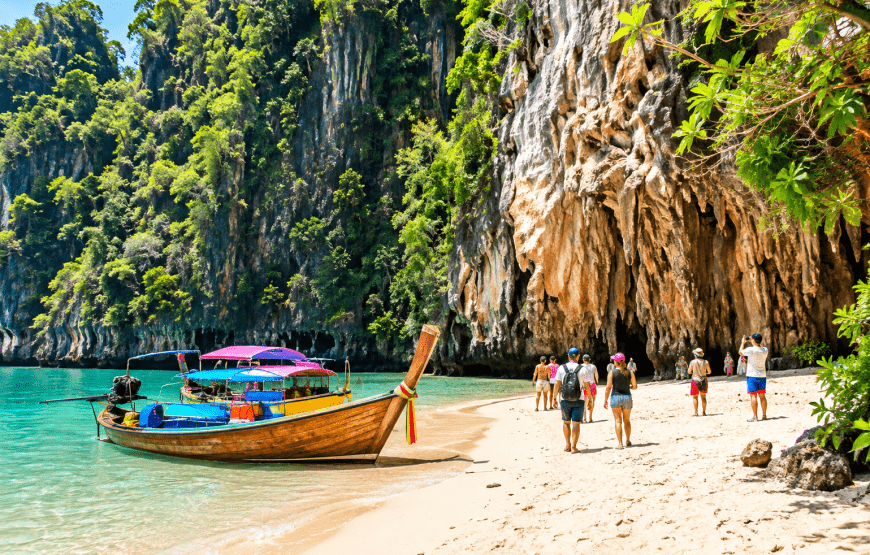 Koh Phee + Talabeng + Bubu Island + Mangrove  By Longtail Boat & Kayaking | Rainbow Lanta Travel & Tour