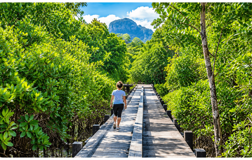 Lanta Old Town & Mangrove By Longtail Boat or Kayaking half-day Tour | Rainbow Lanta Travel & Tour