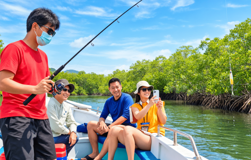 Mangrove Fishing with the Local Fisherman | Lanta Local Tour