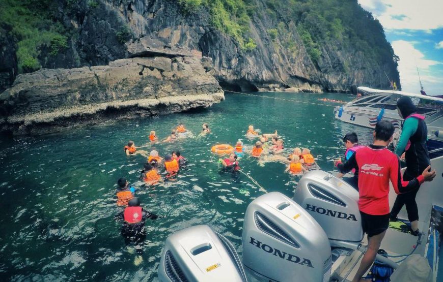 4 Islands & Emerald Cave One Day Snorkeling Tour by Speedboat from Koh Lanta | OPAL Travel