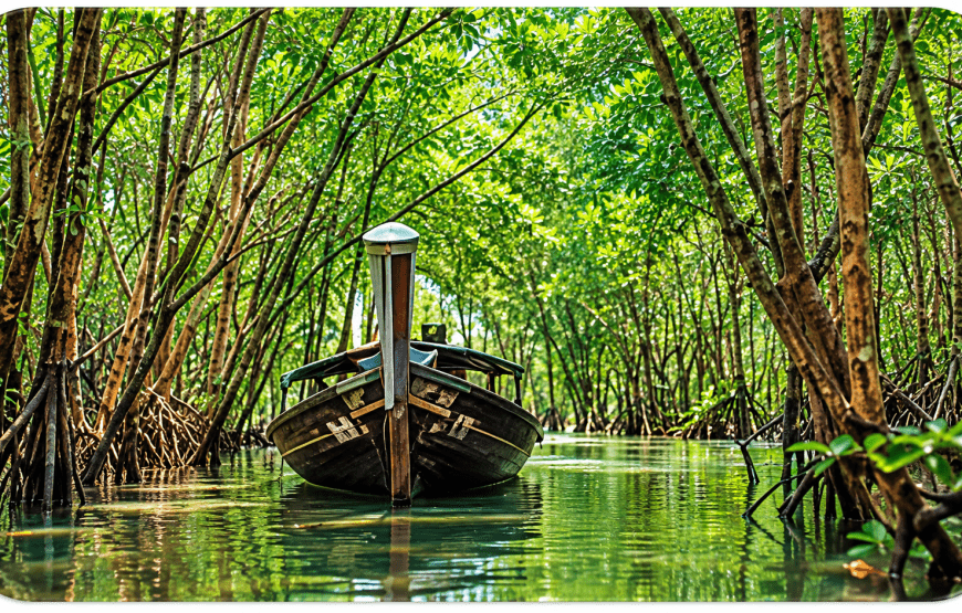 Lanta Old Town & Mangrove By Longtail Boat or Kayaking half-day Tour | Rainbow Lanta Travel & Tour