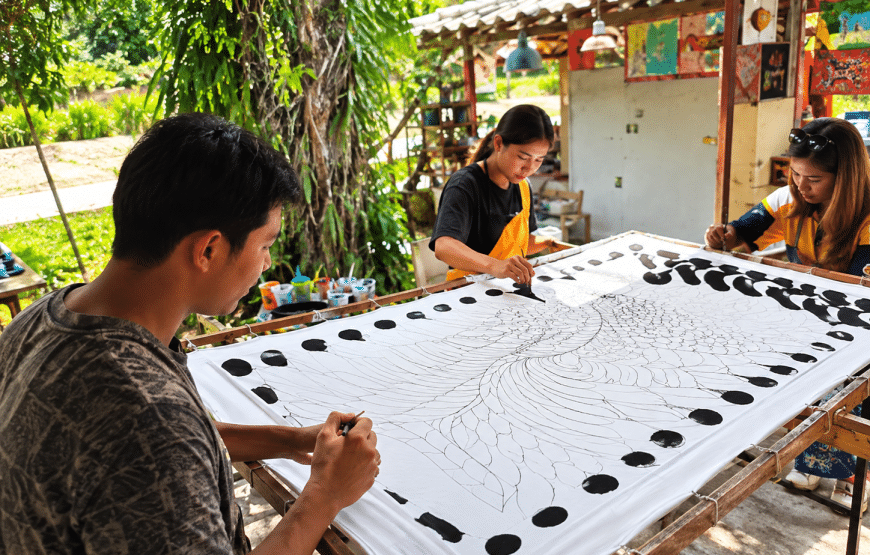 Batik Painting Experience – Morning Program | Lanta Batik