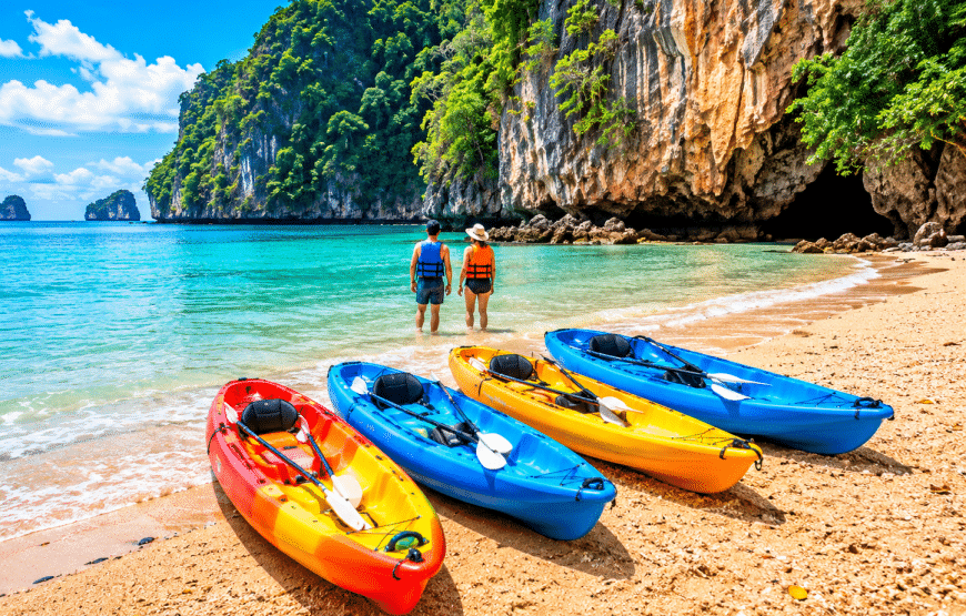 Cave Adventure and Sea Kayaking | Lanta Local Tour