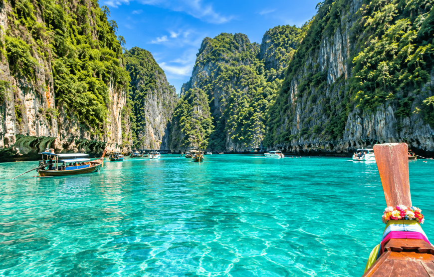 Phi Phi & Bamboo Island One Day Tour by Speedboat from Koh Lanta | TIN Adventure Sea Tour