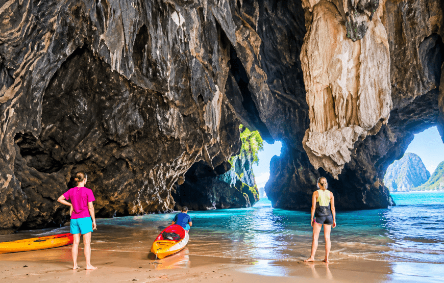 Koh Phee + Talabeng + Bubu Island + Mangrove  By Longtail Boat & Kayaking | Rainbow Lanta Travel & Tour