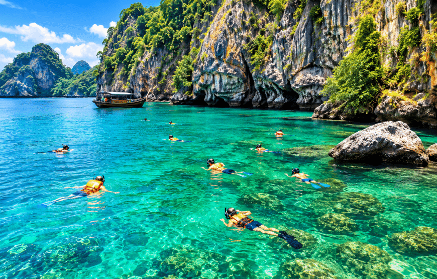 4 Islands One Day Tour by Speedboat | Sinthongchai Speedboat Travel & Tour