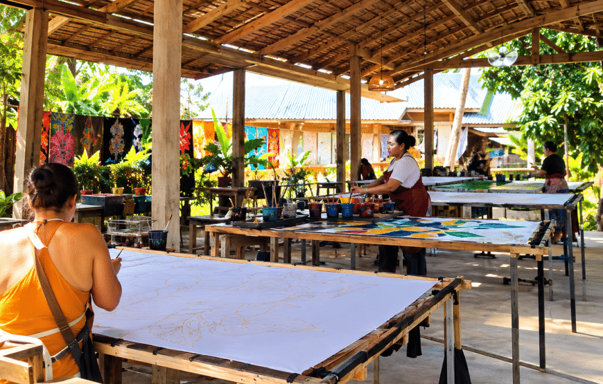 Batik Painting Experience – Afternoon Program | Lanta Batik