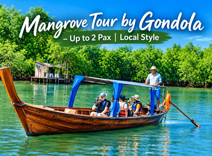 Mangrove Tour by Gondola – Up to 2 Pax | Local Style