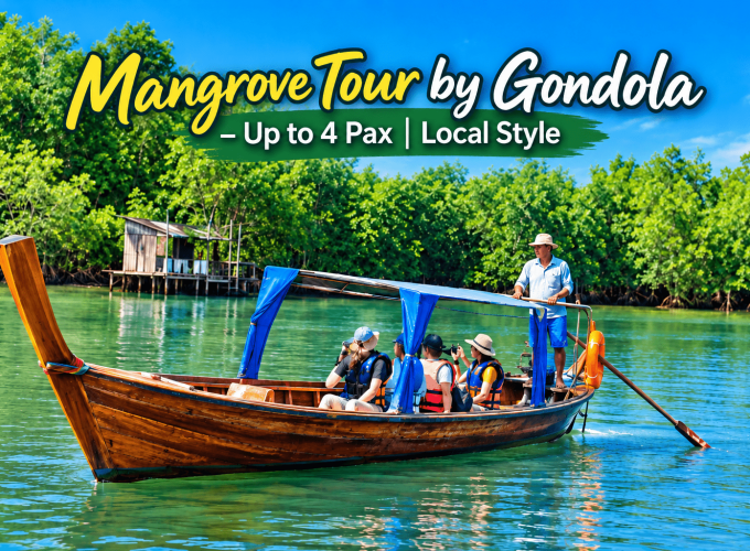 Mangrove Tour by Gondola – Up to 4 Pax | Local Style