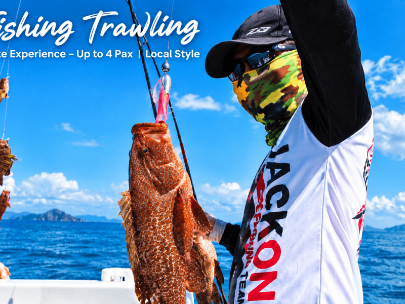 Fishing Trawling Private Experience – Up to 4 Pax | Local Style