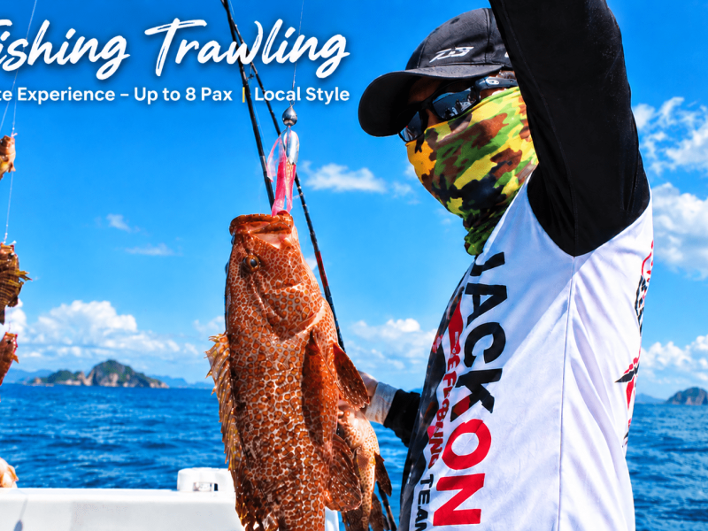 Fishing Trawling Private Experience – Up to 8 Pax | Local Style