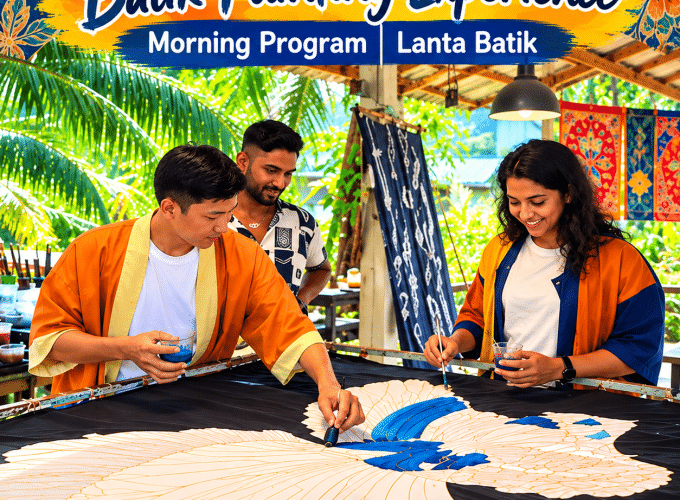 Batik Painting Experience – Morning Program | Lanta Batik