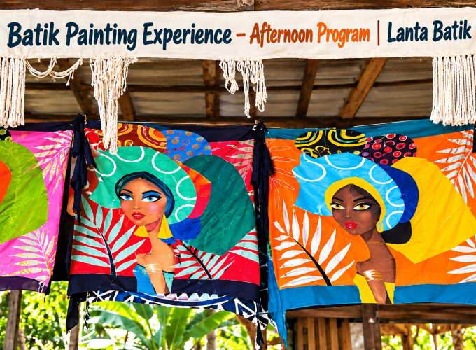 Batik Painting Experience – Afternoon Program | Lanta Batik