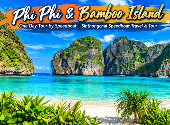 Phi Phi & Bamboo Island One Day Tour by Speedboat | Sinthongchai Speedboat Travel & Tour